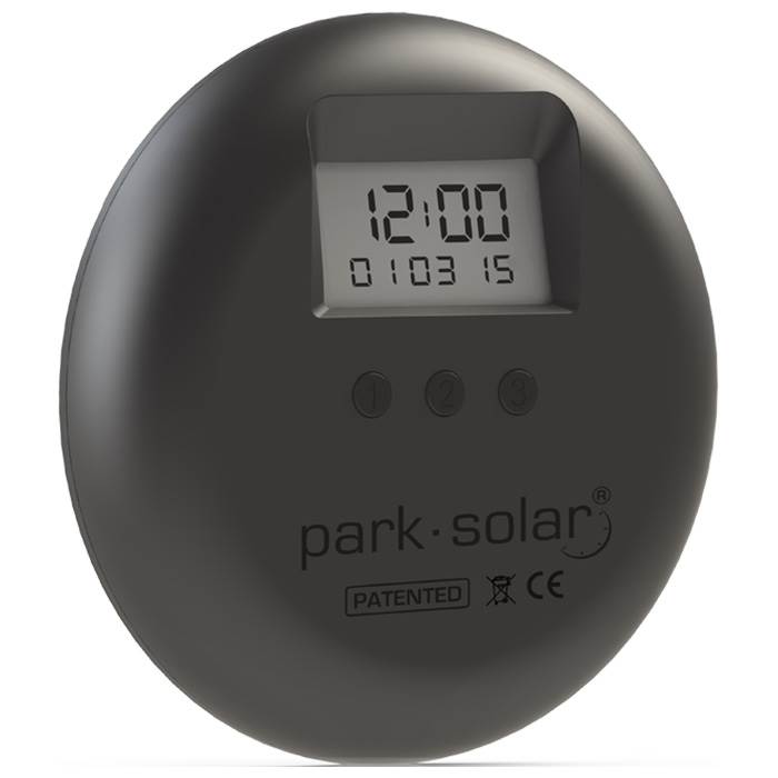 PARK SOLAR ELEKTRONISK P-UR (FS20) -  fra SAMATECH - nu kun 439 kr. Hos HjemTek 