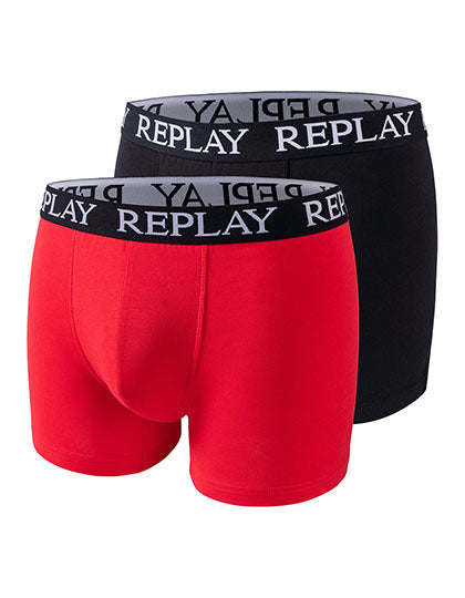 Replay Boxershorts til mænd (2 par) -  fra Replay - nu kun 299 kr. Hos HjemTek 