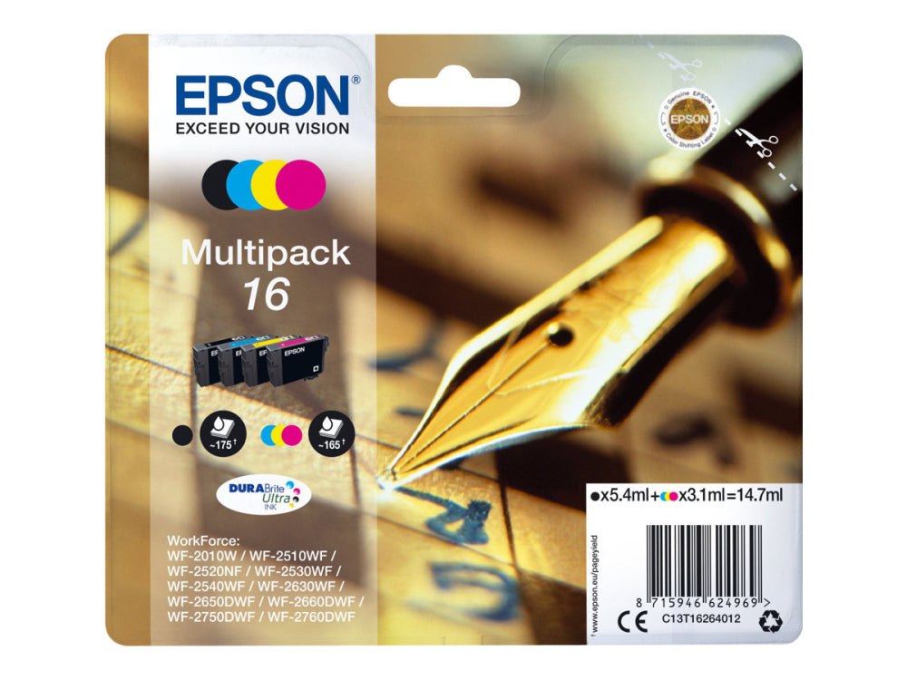 epson multipak blækpatroner til epson printere