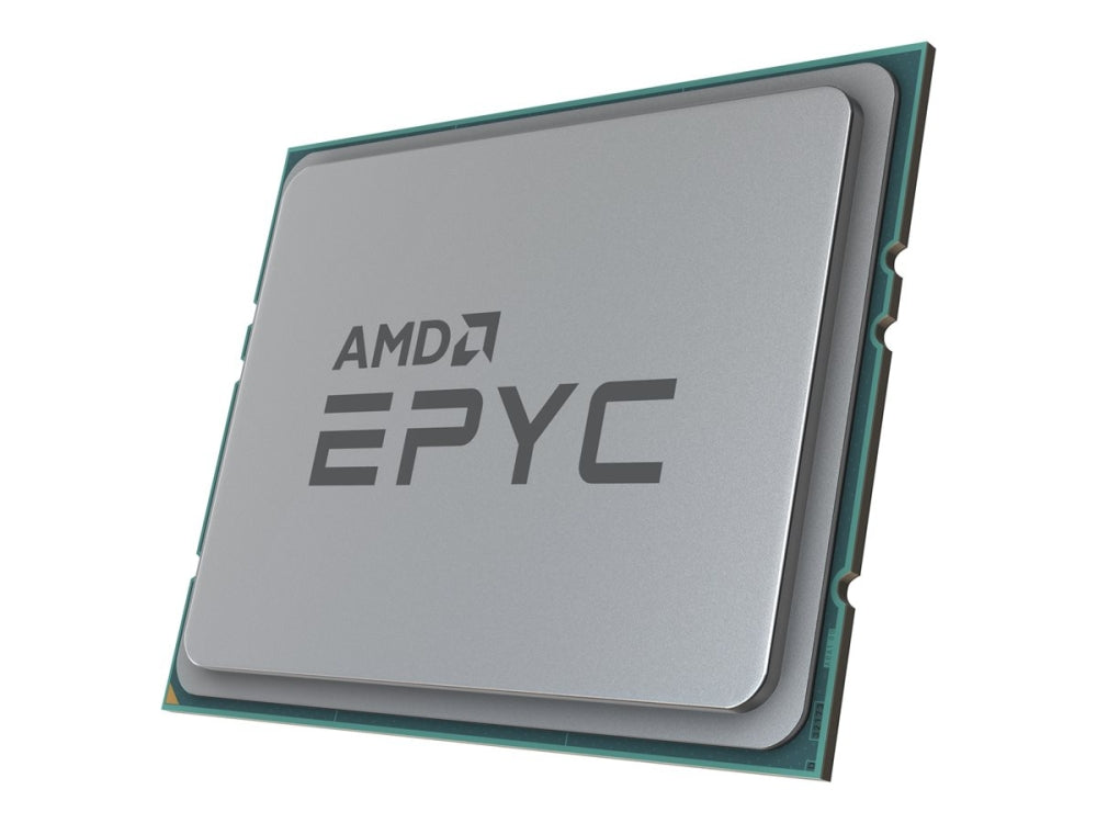 en cpu-chip med ordet Epyc trykt på det