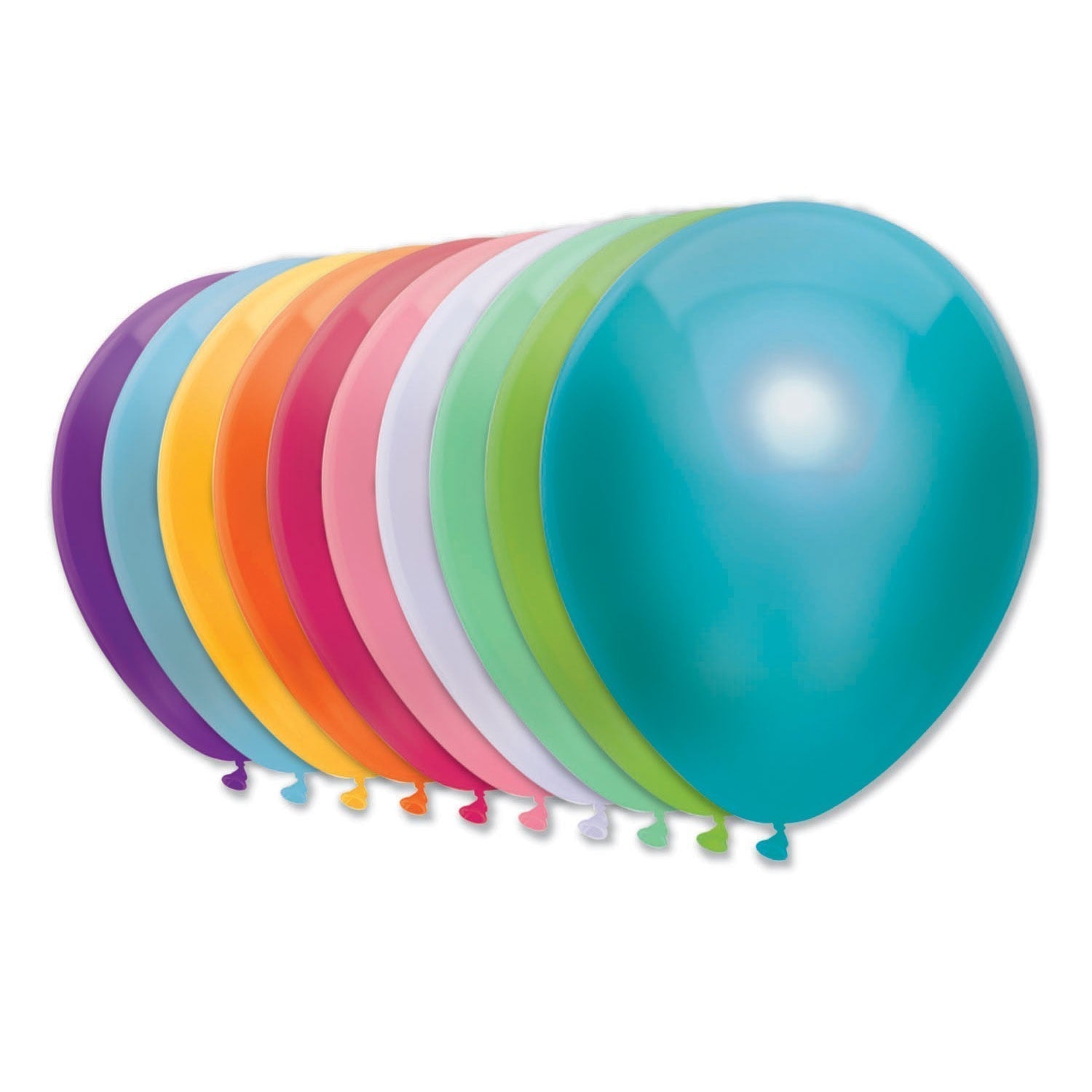 10 stk. Party Neon Balloner -  fra EGK - nu kun 59 kr. Hos HjemTek 