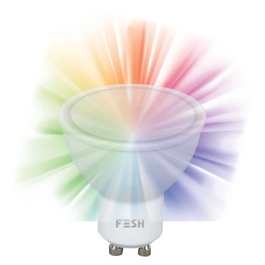 FESH Smart GU10 Spot, Multicolor -  fra Fesh - nu kun 149 kr. Hos HjemTek 