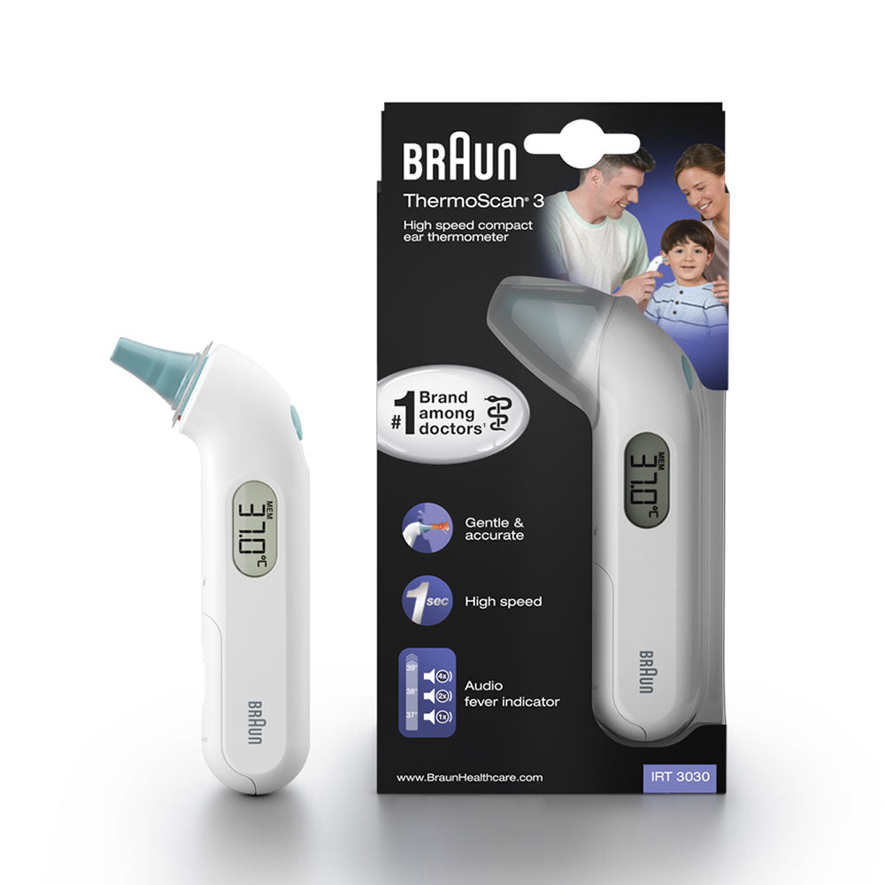 Braun BRAUN Termometer IRT 3030 -  fra Braun - nu kun 249 kr. Hos HjemTek 