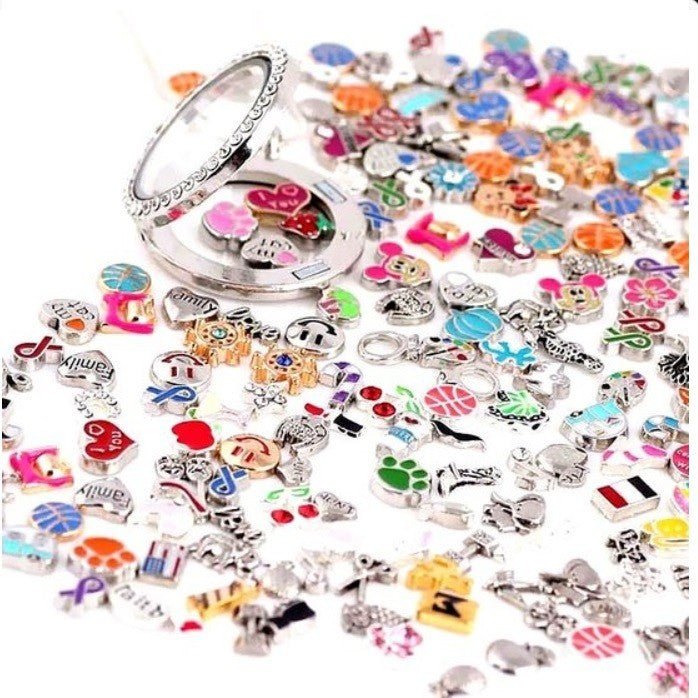 50 Stk. Memory Lock Charms - HjemTek