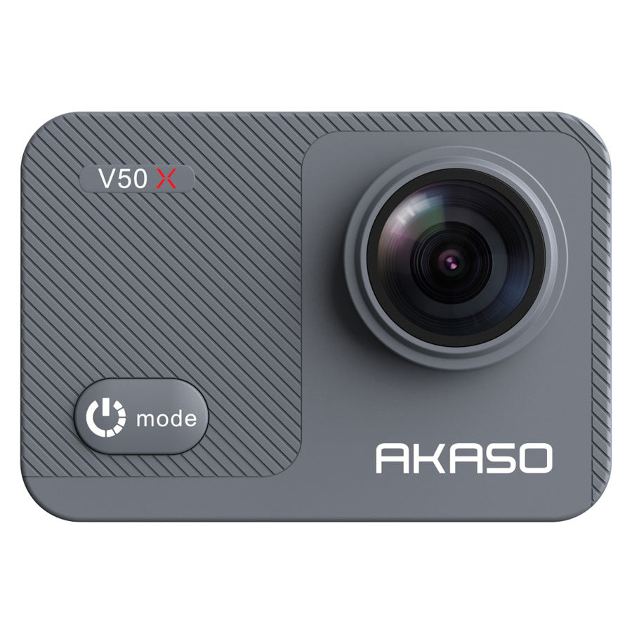 AKASO V50 X 4K/30fps 20MP action kamera med 2 skærm og digital zoom - HjemTek