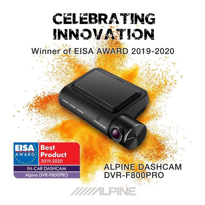 ALPINE DVR-F800PRO DASH CAM MED GPS - HjemTek