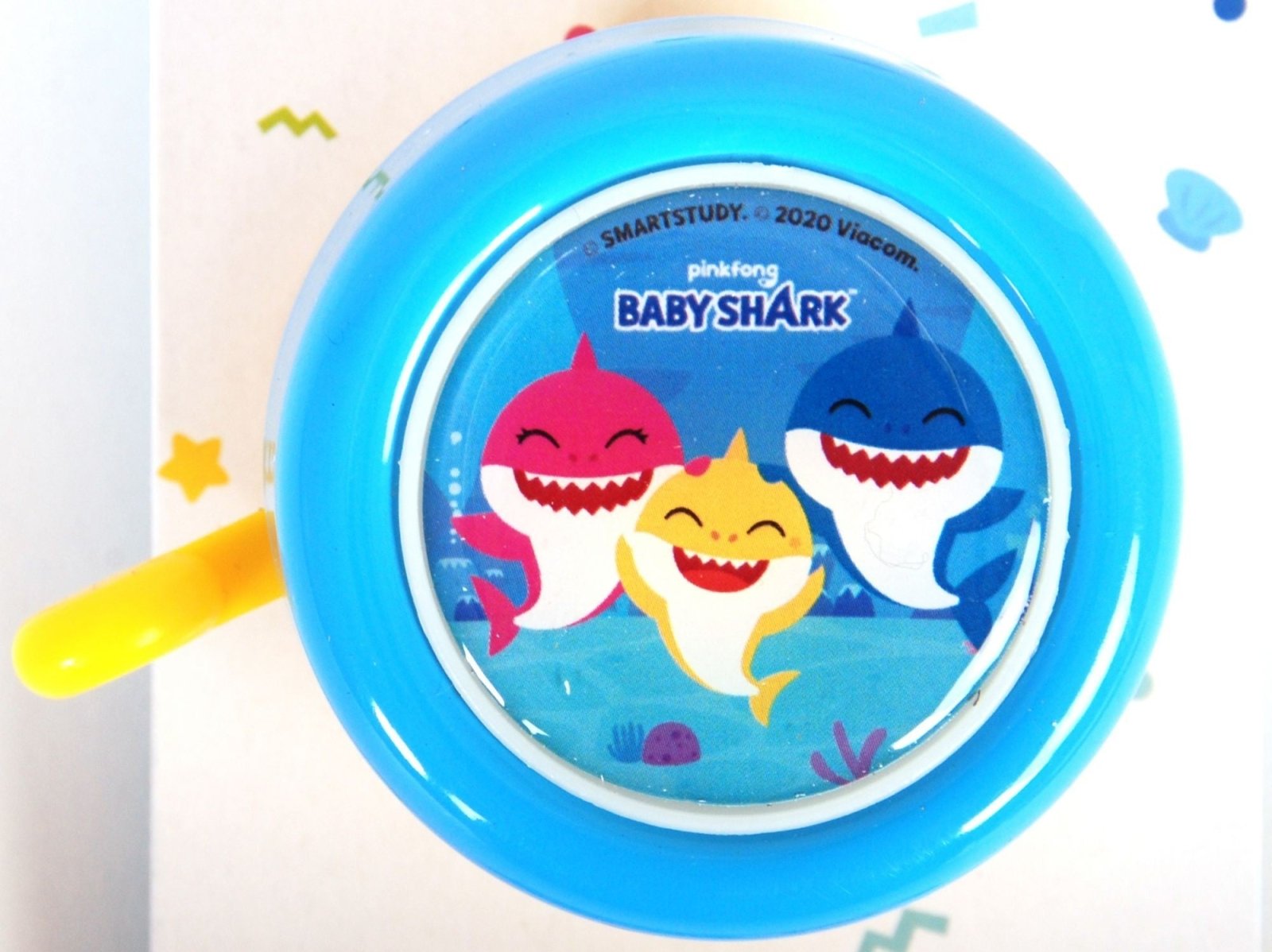 Baby Shark Ringeklokke Til Børnecykler Ø 55 mm - HjemTek