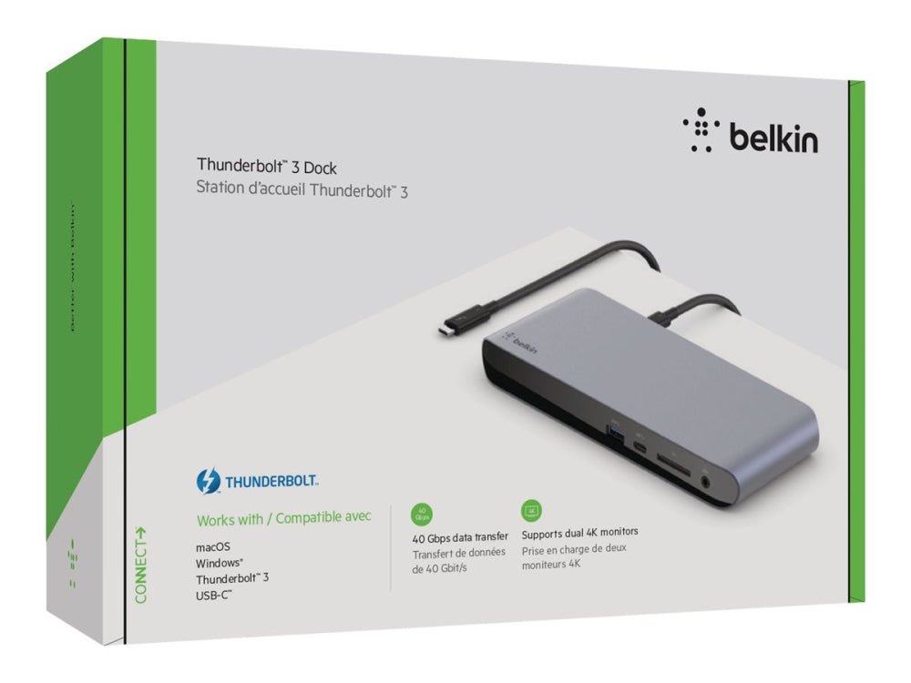 Belkin Thunderbolt 3 Dock Pro - dockin - HjemTek