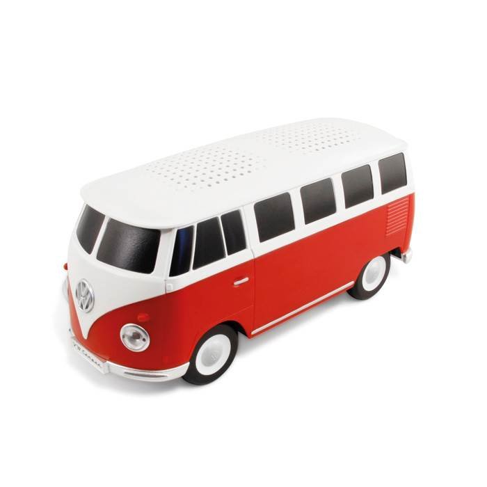 BLUETOOTH HØJTTALER, VW T1 BUS RØD - HjemTek