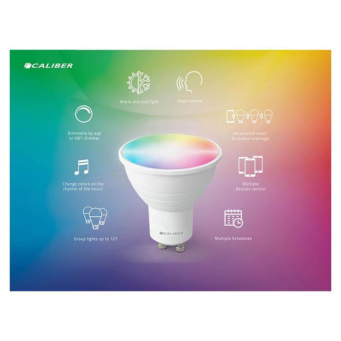 CALIBER GU10 SMART HOME STARTER PACK LED-PÆRER - HjemTek