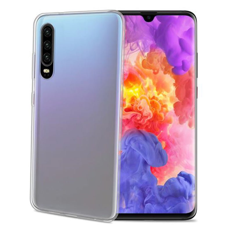 Celly Gelskin Huawei P30 Soft TPU Cover, Transparent - HjemTek