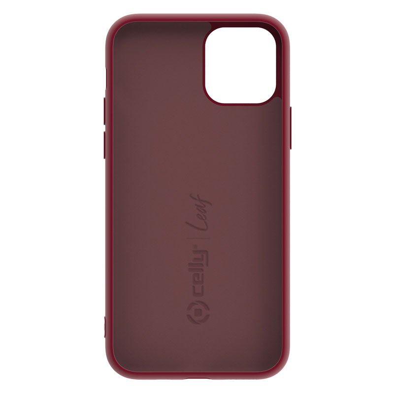 Celly Leaf iPhone 11 Pro TPU Cover, Rød - HjemTek