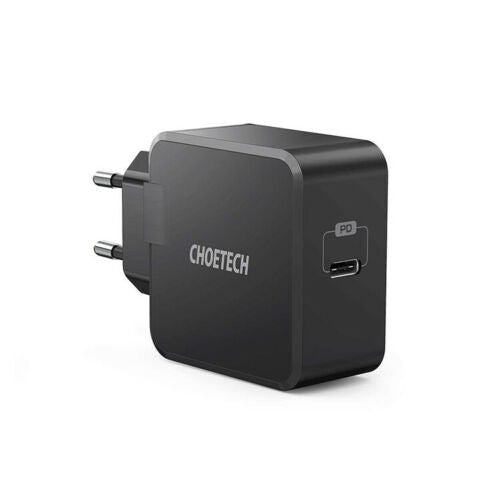 Choetech 30W USB-C PD Vægoplader, Sort - HjemTek