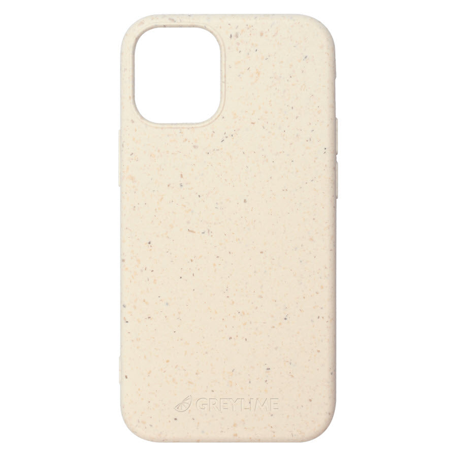 GreyLime iPhone 12 Mini Biodegradable Cover Beige -  fra GreyLime - nu kun 189 kr. Hos HjemTek 