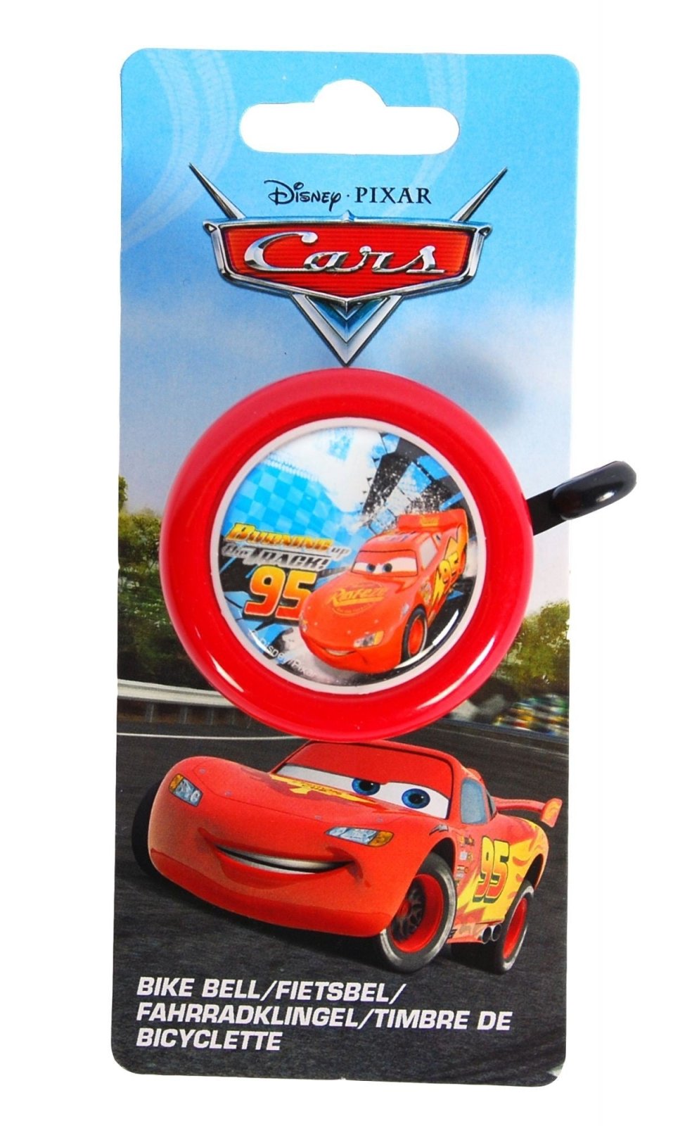 Disney CARS Ringeklokke Ø 55 mm -  fra EGK - nu kun 79 kr. Hos HjemTek 