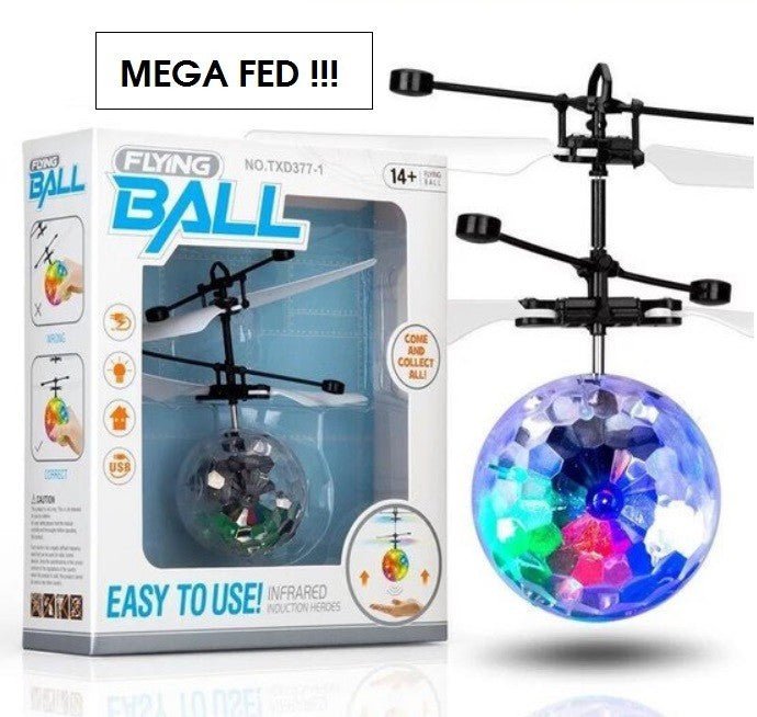 Flying Ball Chystal, Super Gave Idé!! -  fra EGK - nu kun 199 kr. Hos HjemTek 