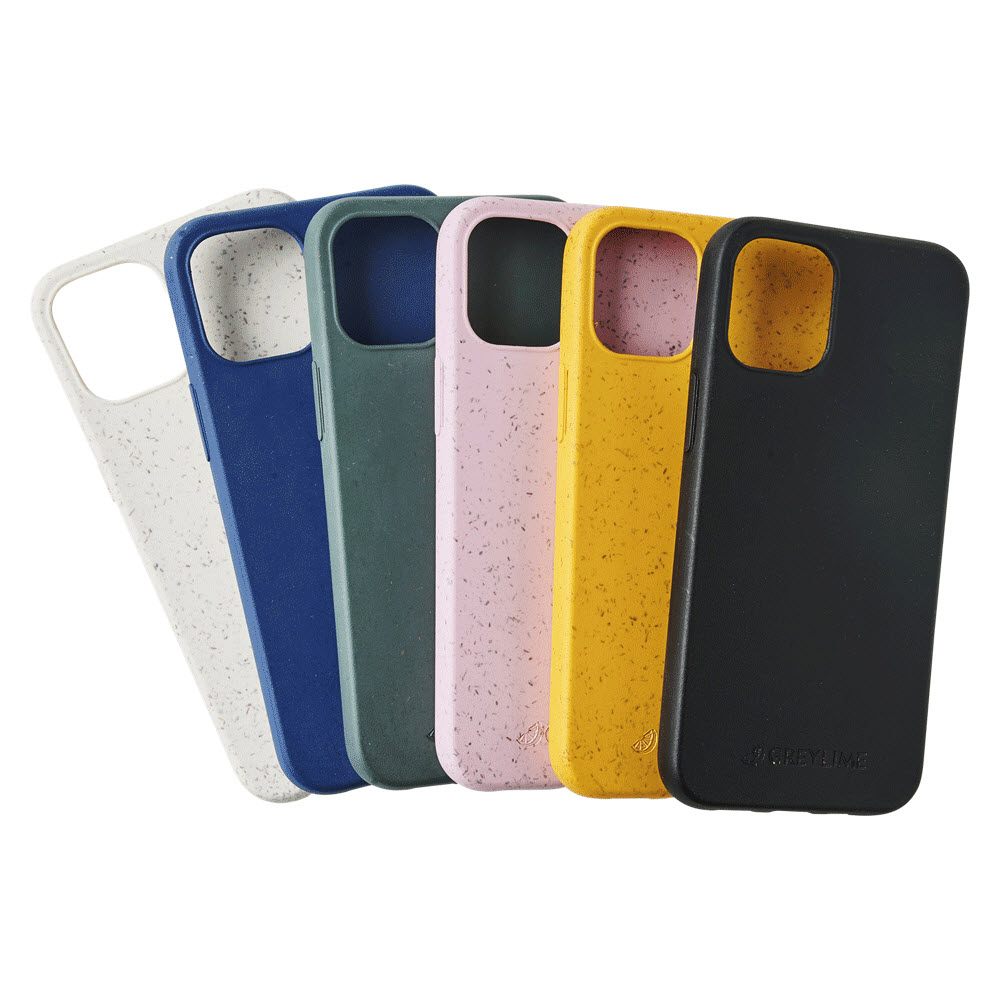 GreyLime iPhone 12 Mini Biodegradable Cover, Gul -  fra GreyLime - nu kun 189 kr. Hos HjemTek 