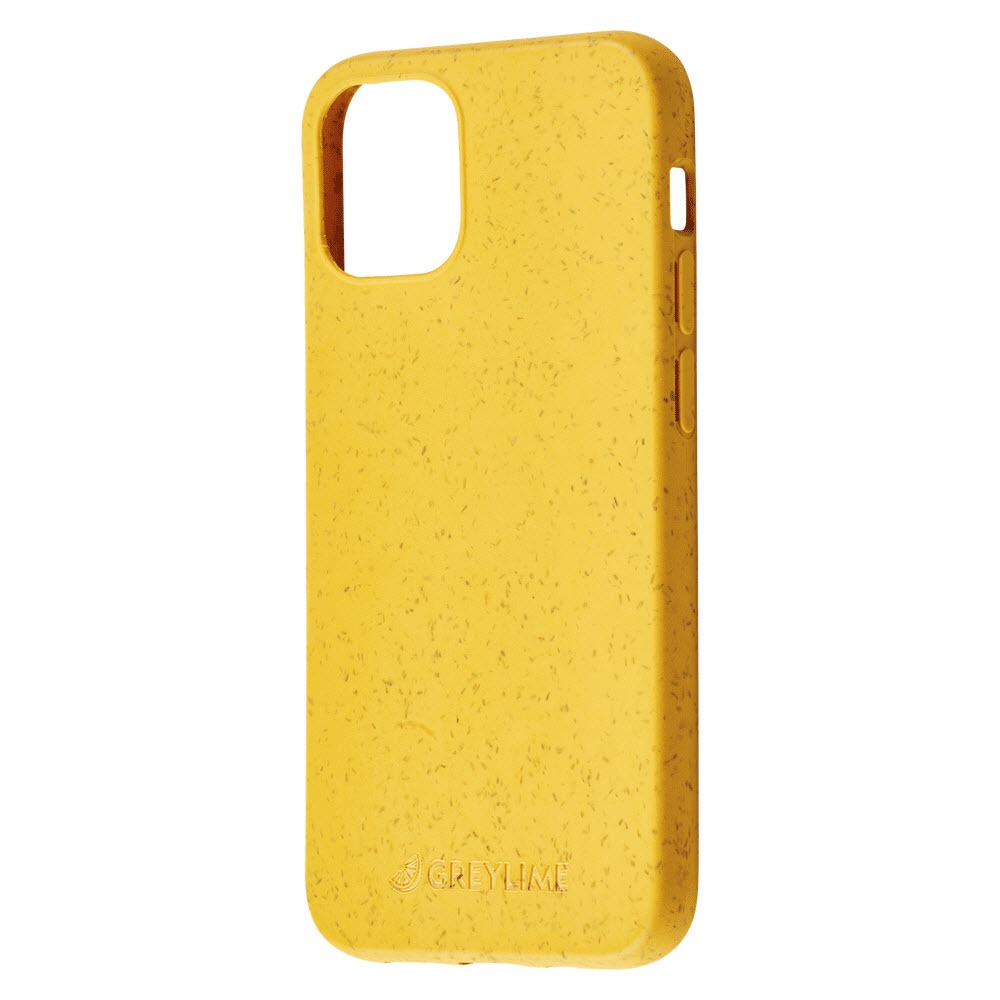 GreyLime iPhone 12 Mini Biodegradable Cover, Gul -  fra GreyLime - nu kun 189 kr. Hos HjemTek 