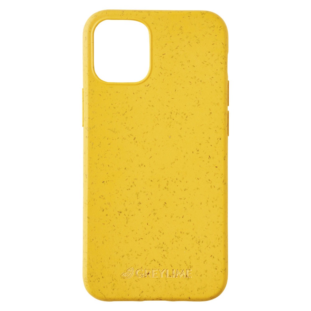 GreyLime iPhone 12 Mini Biodegradable Cover, Gul -  fra GreyLime - nu kun 189 kr. Hos HjemTek 