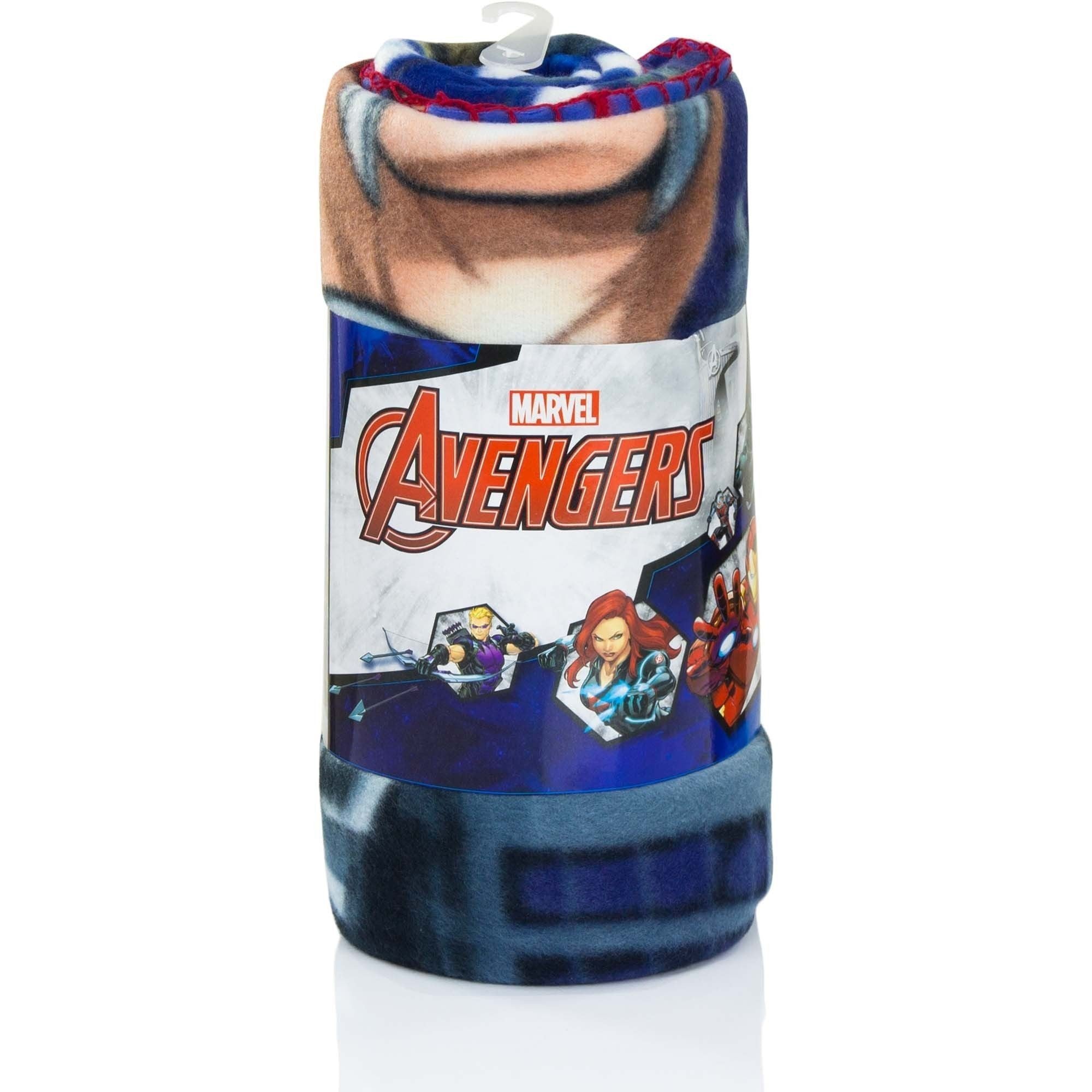 Marvel Avengers Fleece Tæppe 100 x 150 cm : Farve - Blå -  fra EGK - nu kun 99 kr. Hos HjemTek 