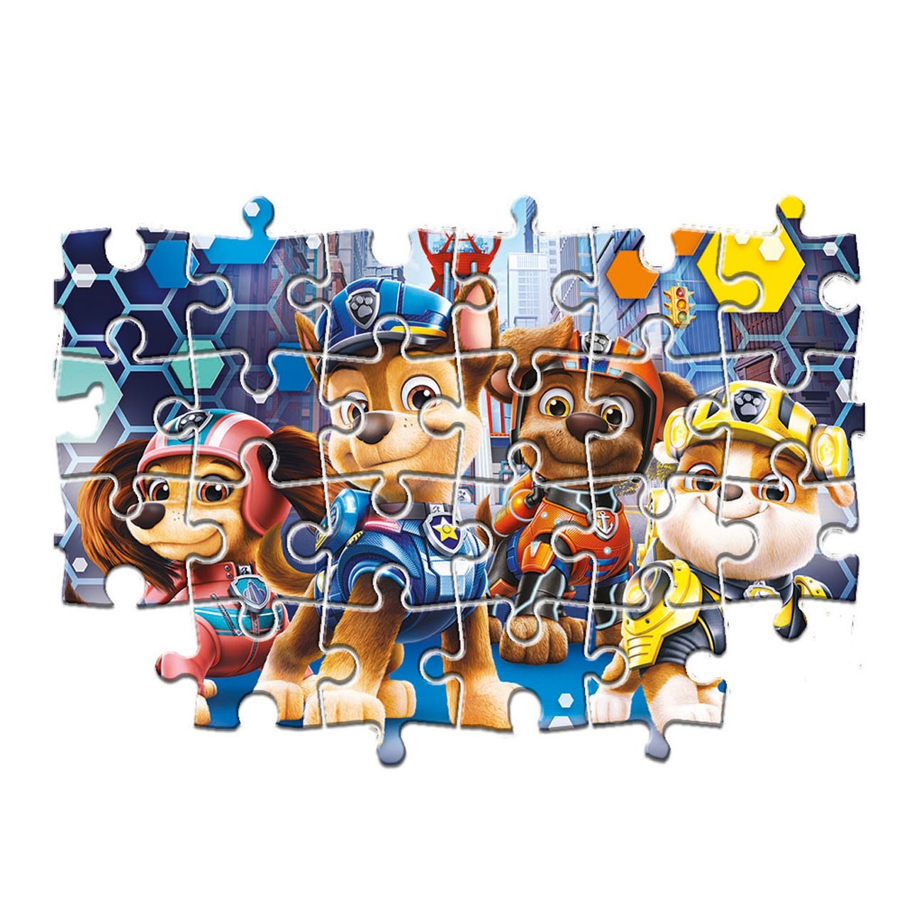 Paw Patrol Clementoni Puslespil The Movie, 2x60 Brikker -  fra EGK - nu kun 109 kr. Hos HjemTek 