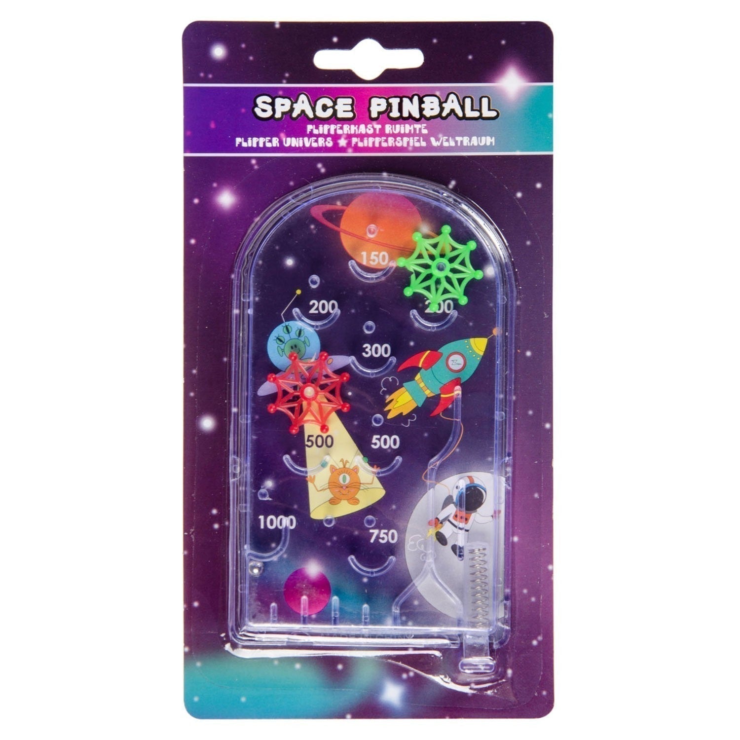 Pinball Spil Space 10 x 6,5 cm -  fra EGK - nu kun 49 kr. Hos HjemTek 