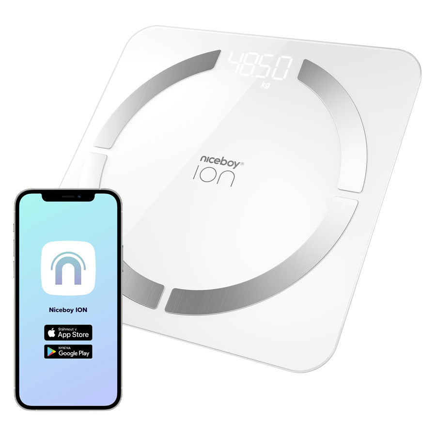 Niceboy ION Smart Scale, White -  fra Niceboy - nu kun 289 kr. Hos HjemTek 