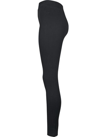 Stretch Jersey Leggings til Damer - Klassisk Sort - HjemTek