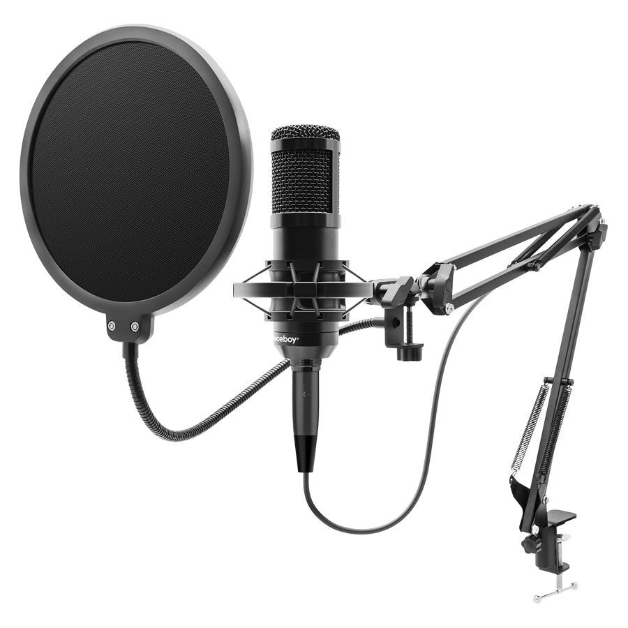 Niceboy VOICE Handle Home Studio Mikrofon -  fra Niceboy - nu kun 469 kr. Hos HjemTek 