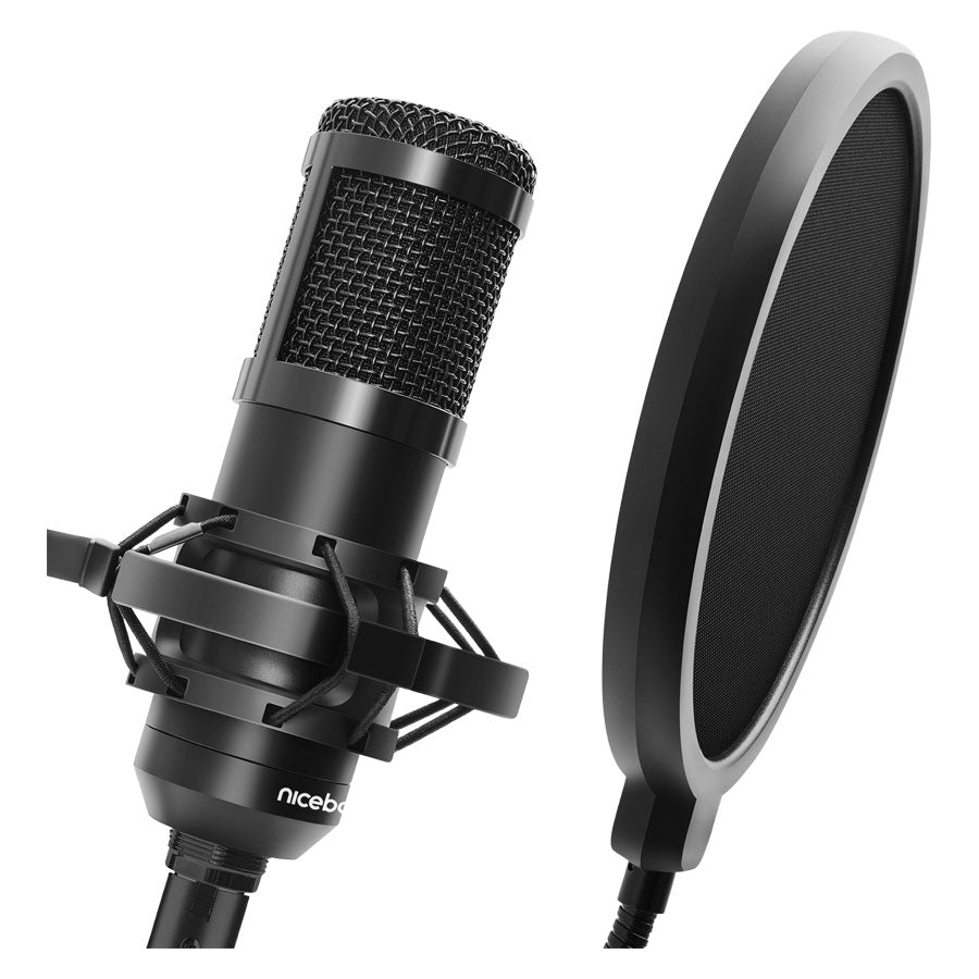 Niceboy VOICE Handle Home Studio Mikrofon -  fra Niceboy - nu kun 469 kr. Hos HjemTek 