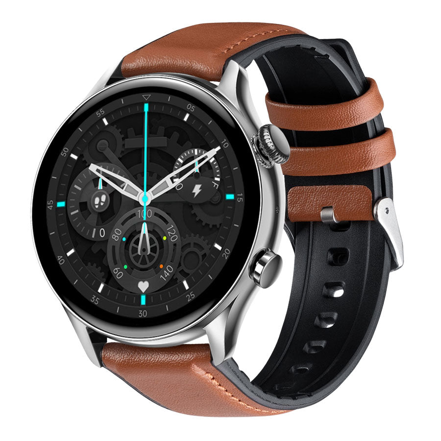 Niceboy GTR Smartwatch, Sølv -  fra Niceboy - nu kun 719 kr. Hos HjemTek 