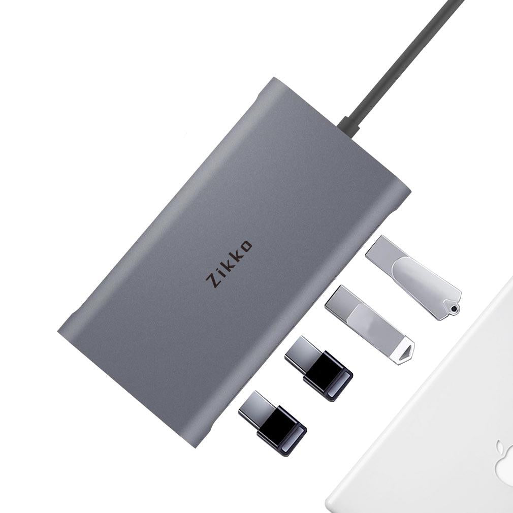 Zikko USB-C 11-in-1 Hub - HjemTek